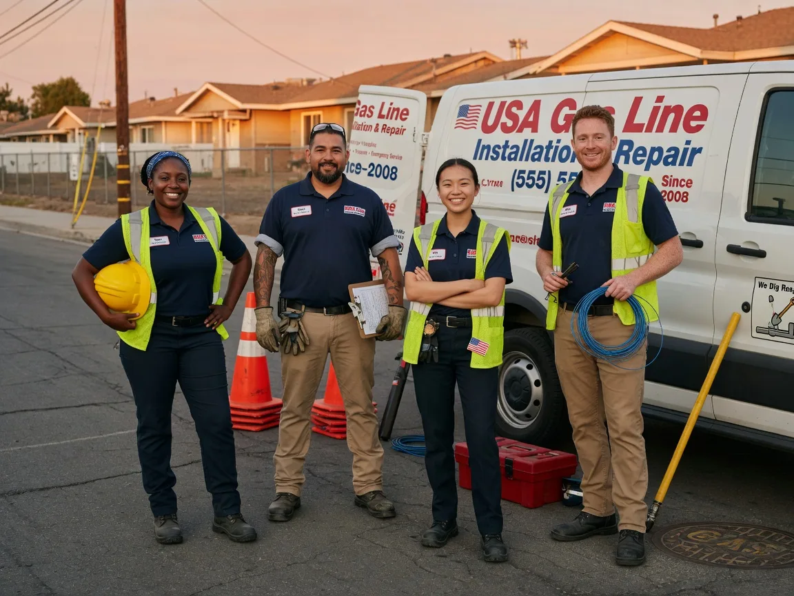 Gas Line Installation company in Dunlow, WV